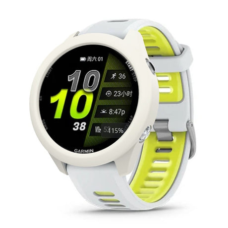 Garmin Forerunner 970 Bumper Silikon Skal - Vit