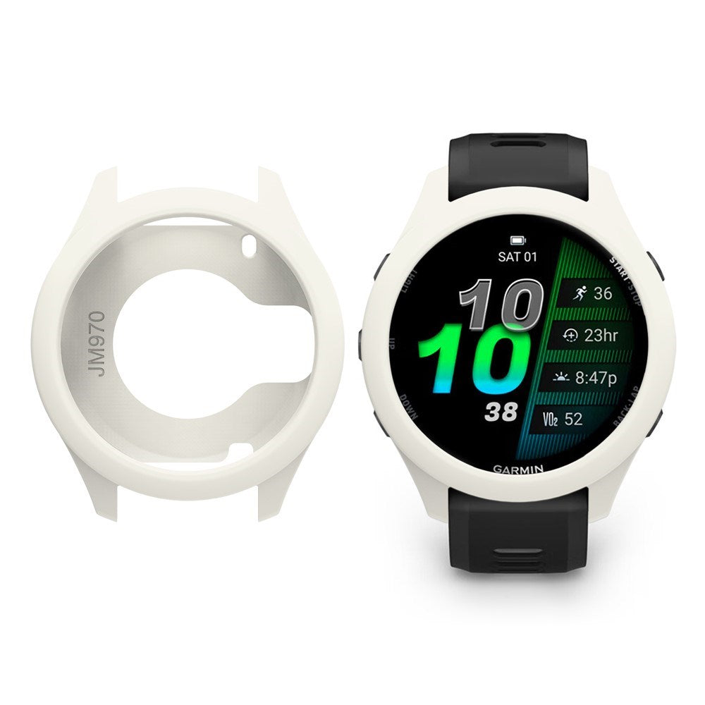 Garmin Forerunner 970 Bumper Silikon Skal - Vit