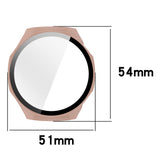 Huawei Watch GT 6 Pro (46mm) Skal med Inbyggt Skärmskydd - Rosa
