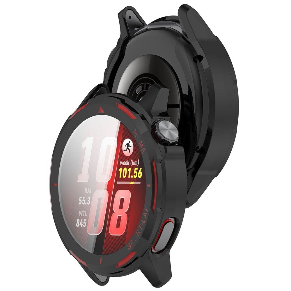Huawei Watch GT Runner 2 Flexibelt Plast Skal - Svart