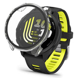 Garmin Forerunner 170 / 70 Hårt Plast Skal m. Inbyggt Skyddsglas - Svart