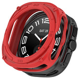 Samsung Galaxy Watch Ultra 2 (47mm) Flexibelt Plast Armor Skal - Röd