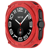 Samsung Galaxy Watch Ultra 2 (47mm) Flexibelt Plast Armor Skal - Röd