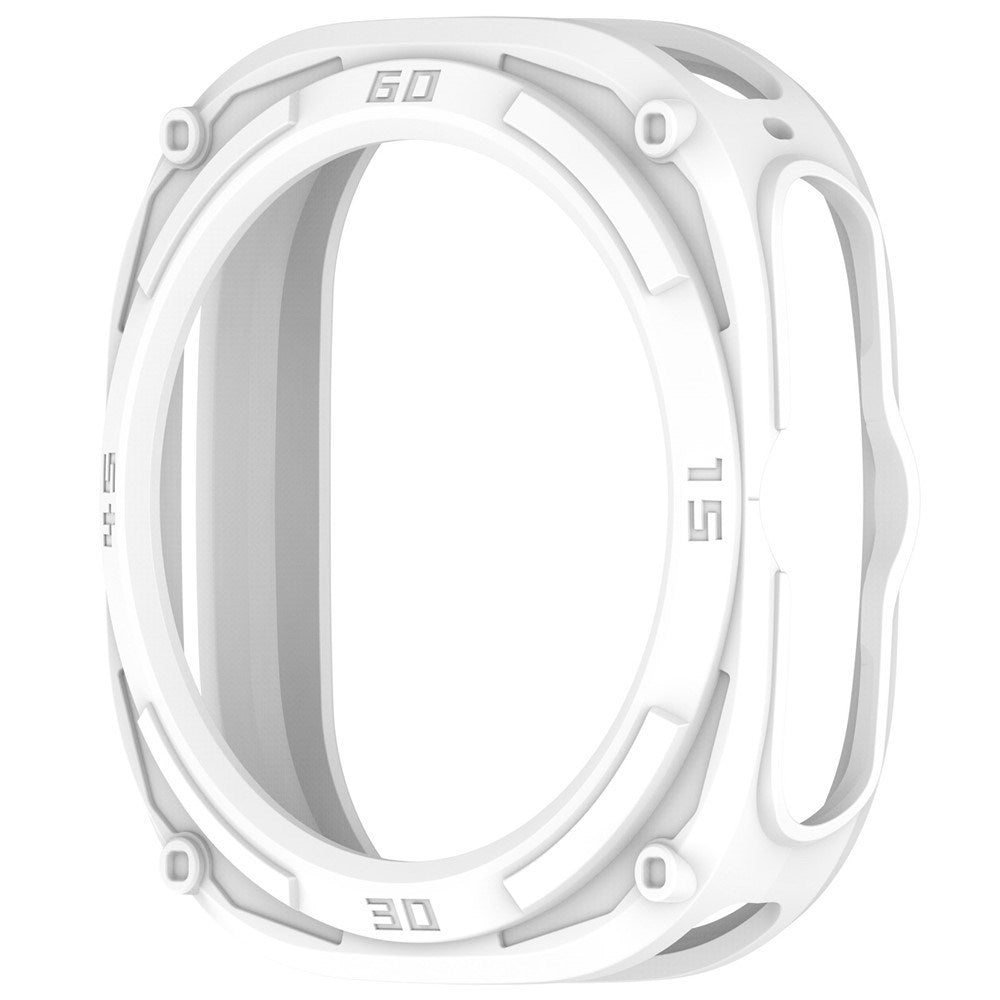 Samsung Galaxy Watch Ultra 2 (47mm) Flexibelt Plast Armor Skal - Vit