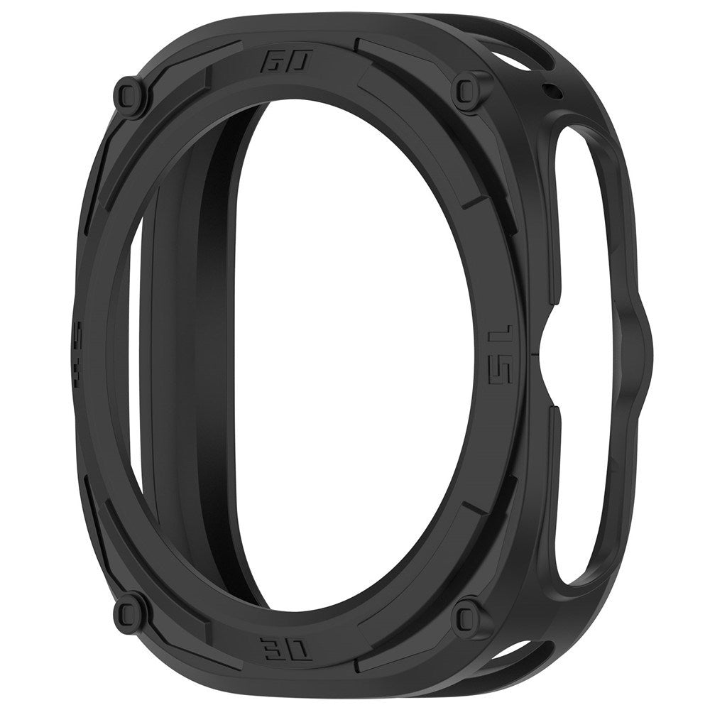 Samsung Galaxy Watch Ultra 2 (47mm) Flexibelt Plast Armor Skal - Svart
