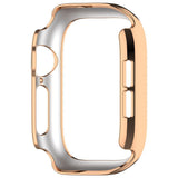 Apple Watch Series 12 (42mm) Hårt Plast Skal - Rose Gold / Strass