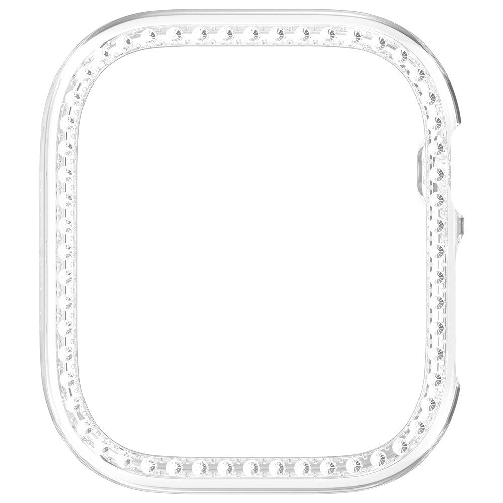 Apple Watch Series 12 (42mm) Hårt Plast Skal - Transparent / Strass