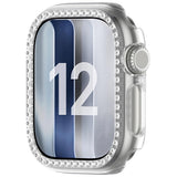 Apple Watch Series 12 (46mm) Hårt Plast Skal - Transparent / Strass