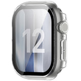 Apple Watch Series 12 (46mm) Hårt Plast Skal m. Inbyggt Skärmskyddsglas - Transparent
