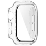 Apple Watch Series 12 (46mm) Hårt Plast Skal m. Inbyggt Skärmskyddsglas - Transparent