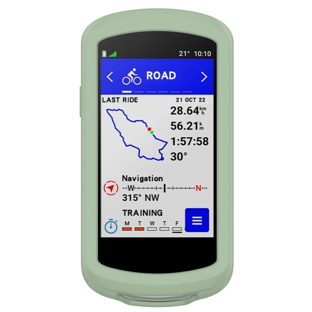 Garmin Edge 1040 Silikon Fodral - Grön