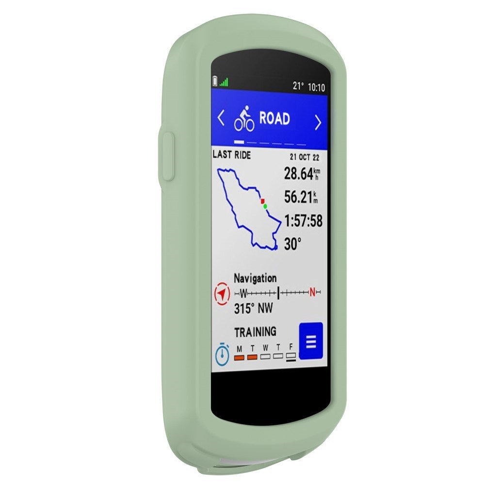 Garmin Edge 1040 Silikon Fodral - Grön