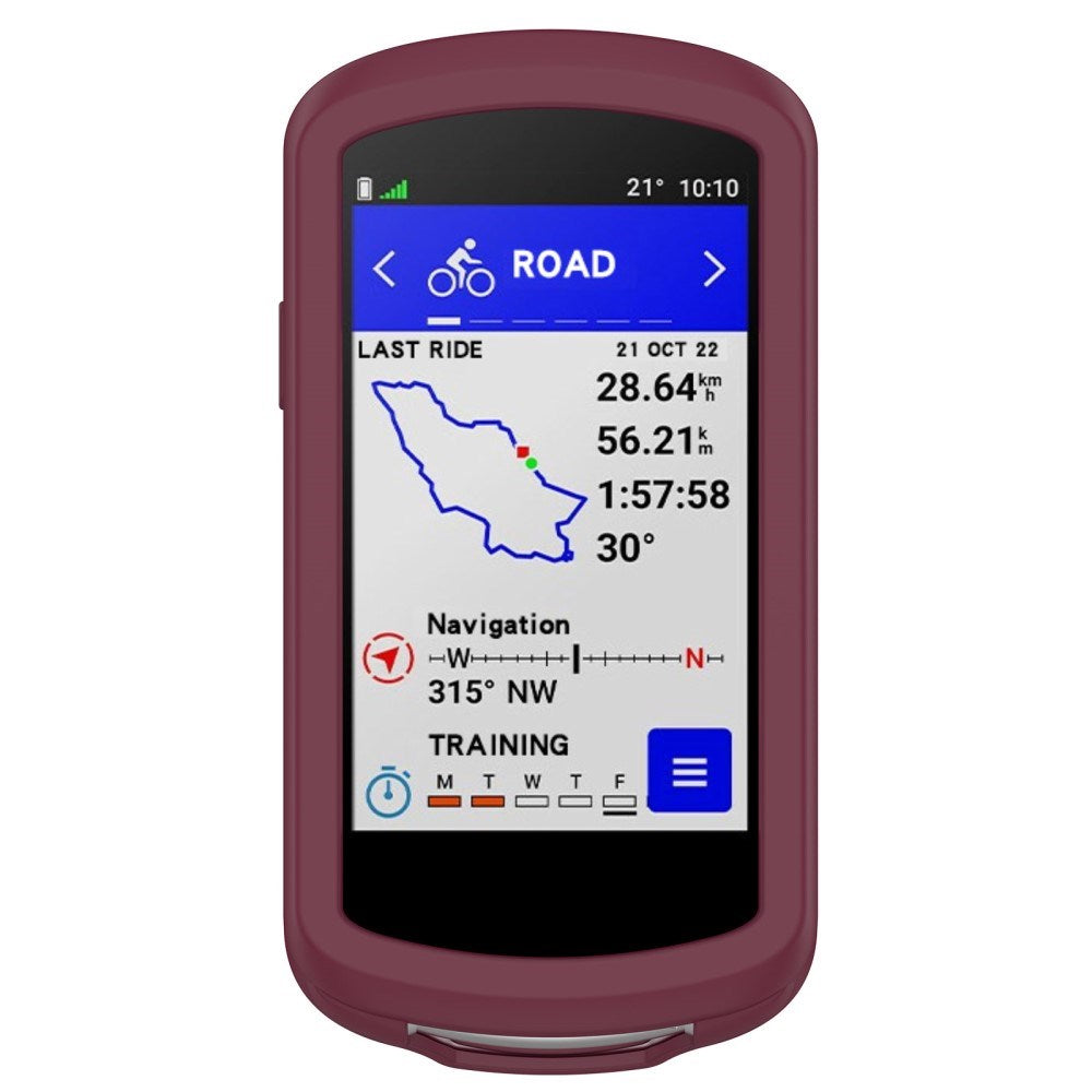 Garmin Edge 1040 Silikon Fodral - Röd