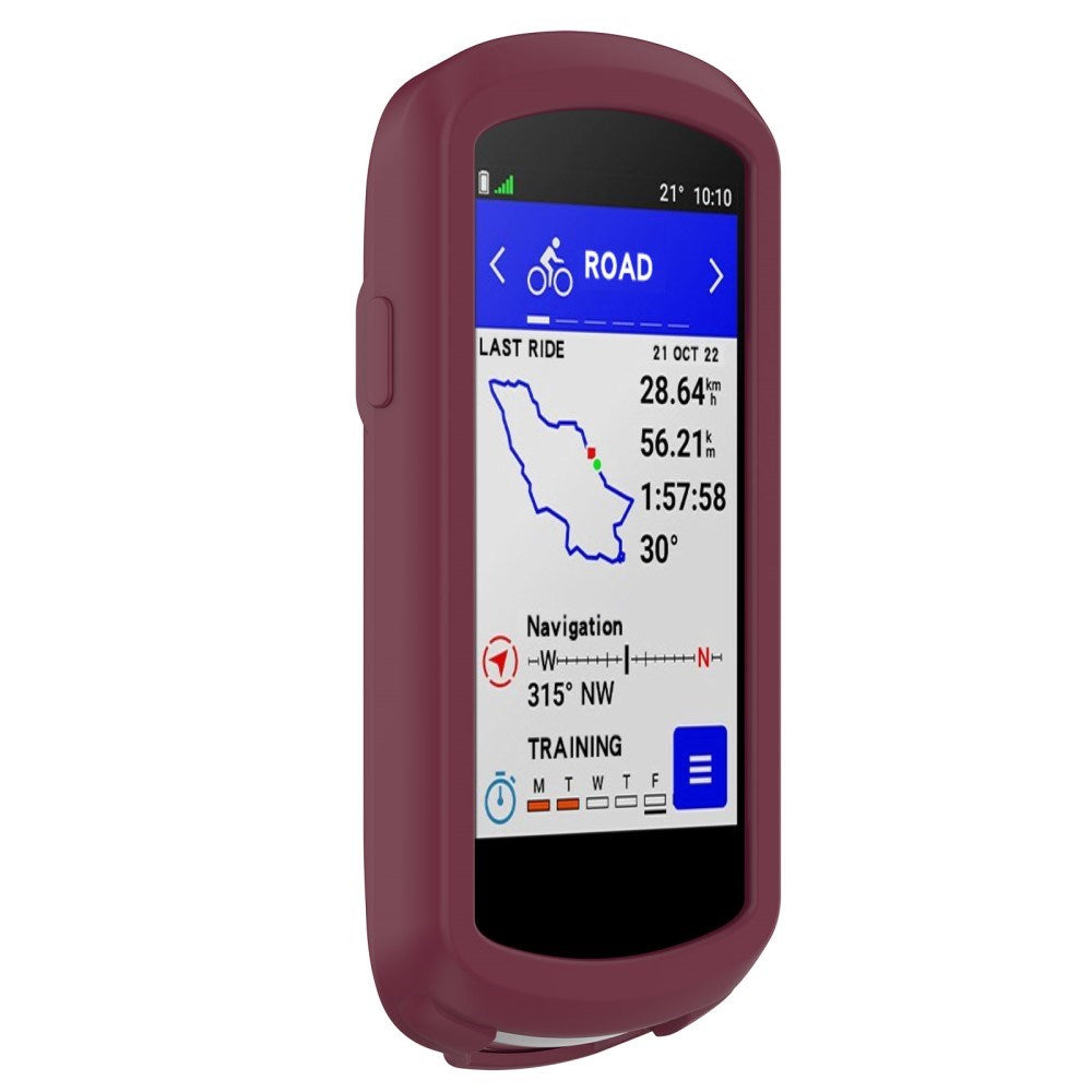 Garmin Edge 1040 Silikon Fodral - Röd