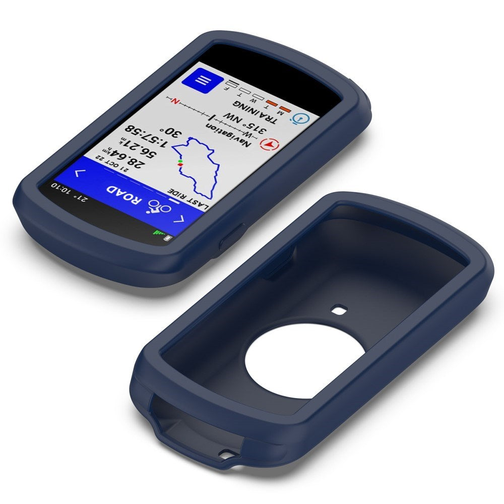 Garmin Edge 1040 Silikon Fodral - Mörkblå