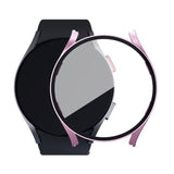 Samsung Galaxy Watch 7 / 6 / 5 / 4 / FE (40 mm) Skal i Hårdplast med Inbyggt Skärmskydd - Rose Gold