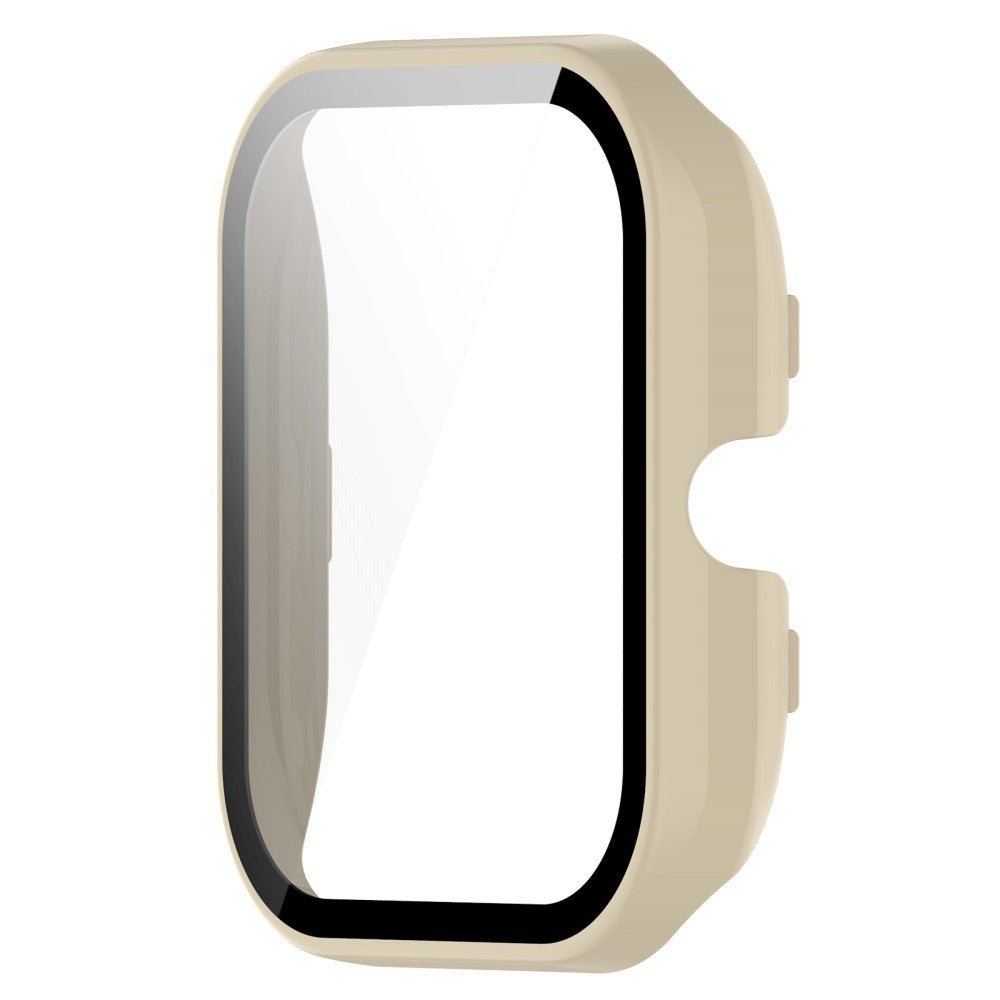 Amazfit GTS 4 Mini Skal i Hårdplast med Inbyggt Skärmskydd - Beige