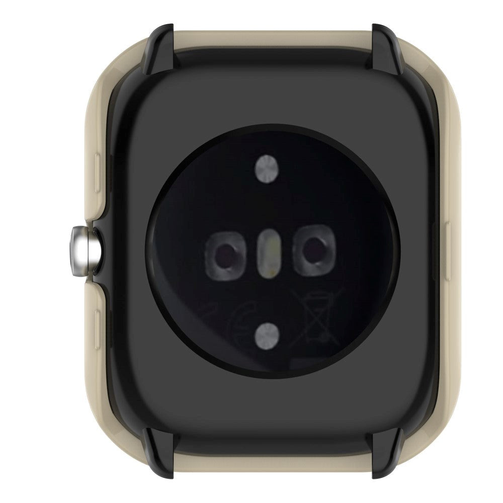 Amazfit GTS 4 Mini Skal i Hårdplast med Inbyggt Skärmskydd - Beige