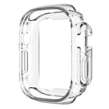 Apple Watch Ultra 1/2 (49mm) Flexibelt TPU Plast Skal - Genomskinlig