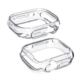 Apple Watch Ultra 1/2 (49mm) Flexibelt TPU Plast Skal - Genomskinlig