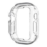 Apple Watch Ultra 1/2 (49mm) Flexibelt TPU Plast Skal - Genomskinlig