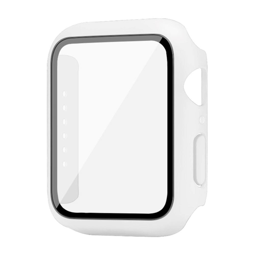 Apple Watch SE/6/5/4 (44mm) IMAK Skal i Hårdplast med Inbyggt Skärmskydd - Vit