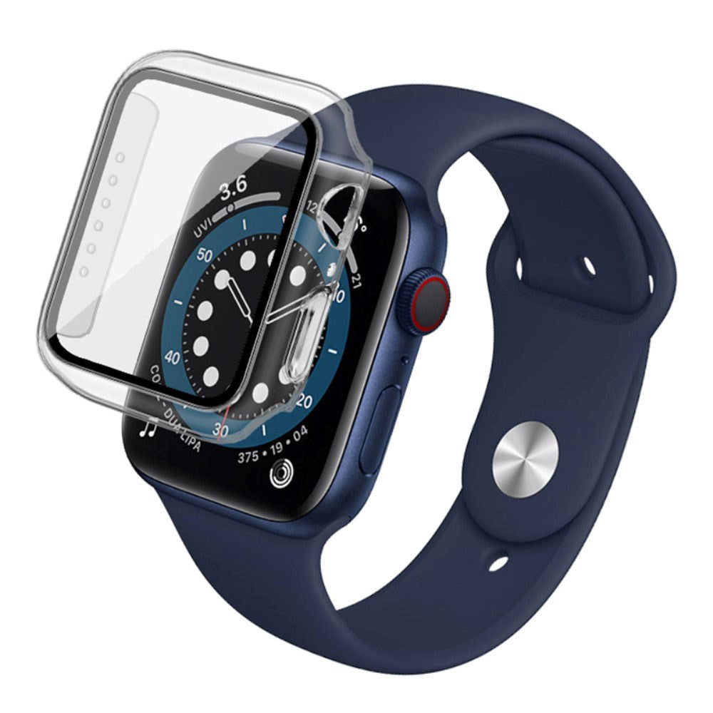 Apple Watch SE/6/5/4 (44mm) IMAK Skal i Hårdplast med Inbyggt Skärmskydd - Genomskinlig