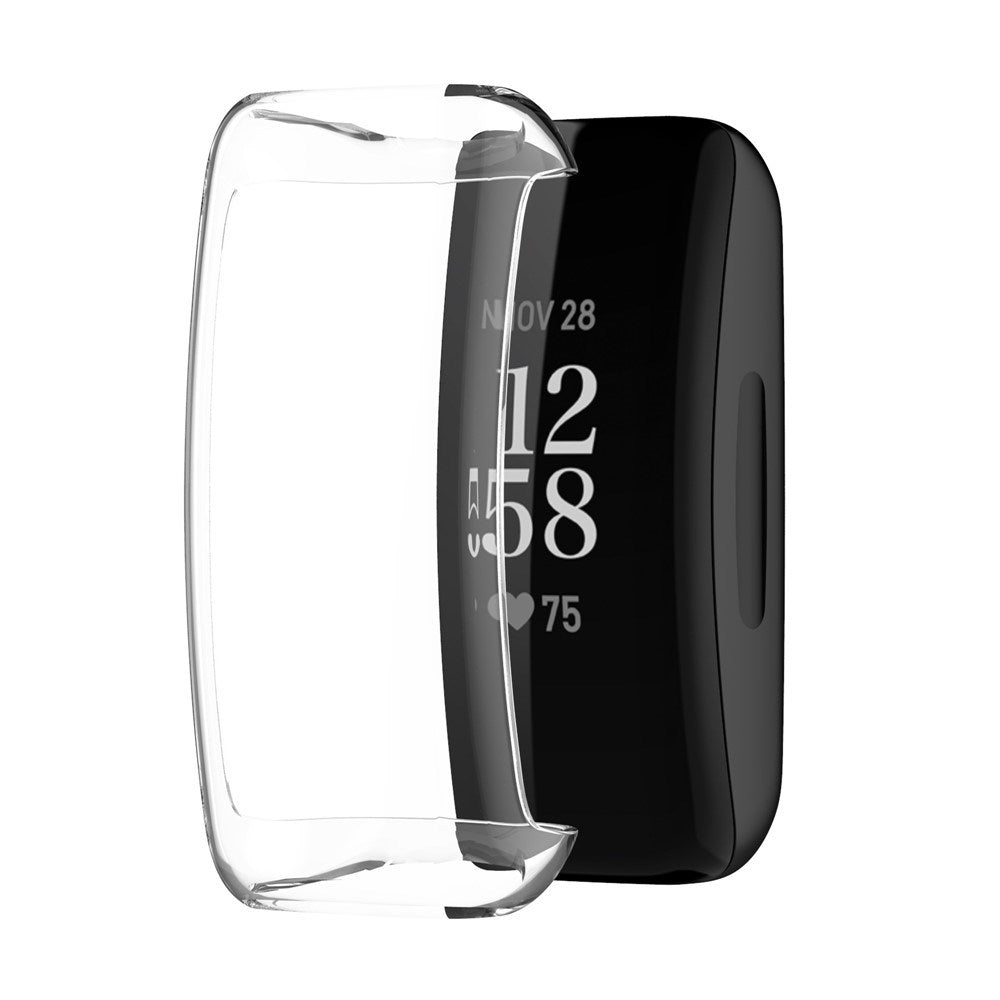 Fitbit Inspire 3 Flexibelt Plastfodral - Transparent