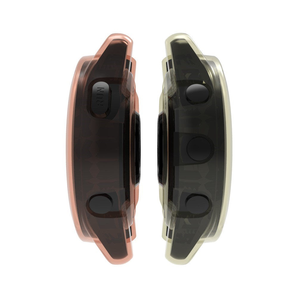 Garmin Forerunner 265S Transparent Flexibelt TPU Plast Skal - Lila