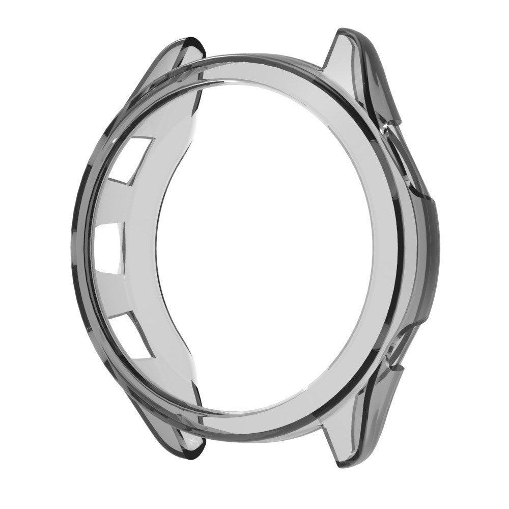 Garmin Forerunner 965 Transparent Flexibelt TPU Plast Skal - Svart