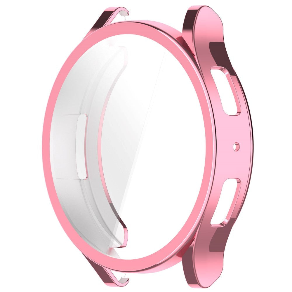 Samsung Galaxy Watch 6 (44mm) Plast Skal m. Inbyggt Skärmskydd - Pink