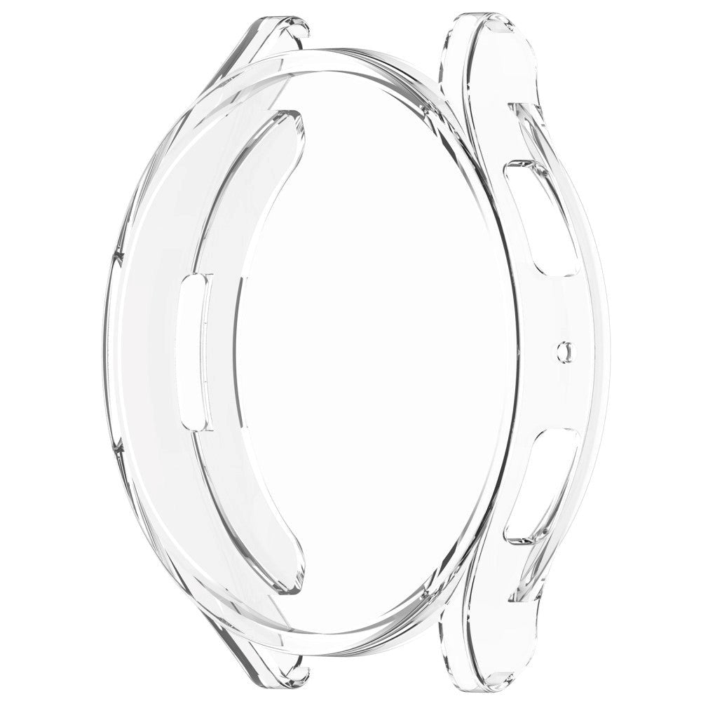 Samsung Galaxy Watch 6 (44mm) Plast Skal m. Inbyggt Skärmskydd - Transparent