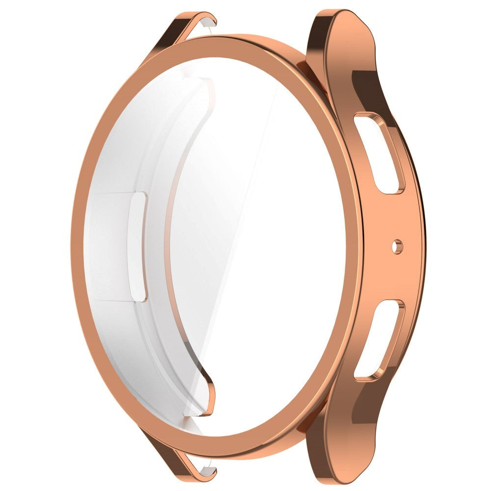 Samsung Galaxy Watch 6 (40mm) Plast Skal m. Inbyggt Skärmskydd - Rose Gold