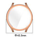 Samsung Galaxy Watch 6 (40mm) Plast Skal m. Inbyggt Skärmskydd - Rose Gold