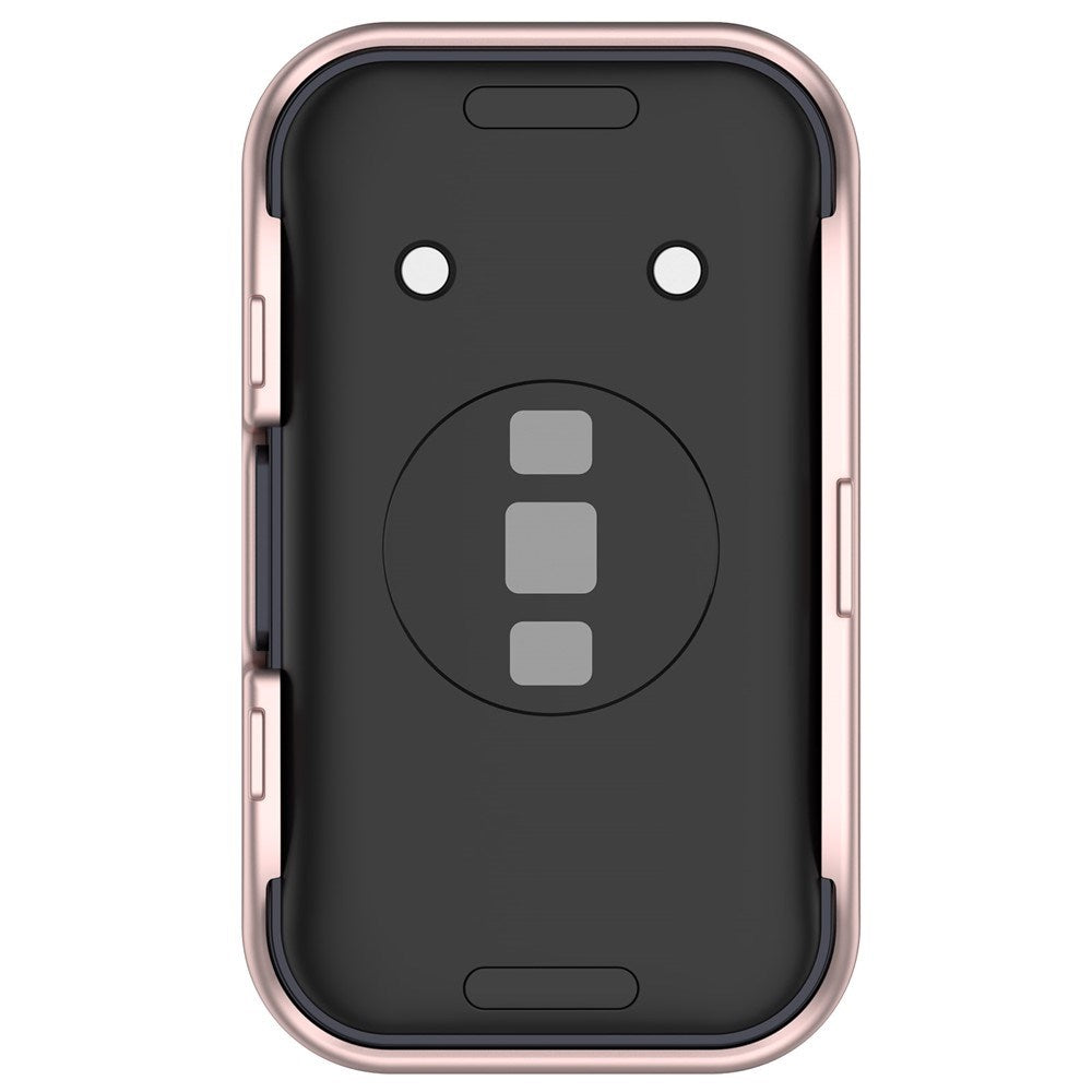 Huawei Band 10 / 9 / 8 EIDERWOOD Hårt Plast Skal m. Skyddsglas – Rosa