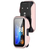Huawei Band 10 / 9 / 8 EIDERWOOD Hårt Plast Skal m. Skyddsglas – Rosa