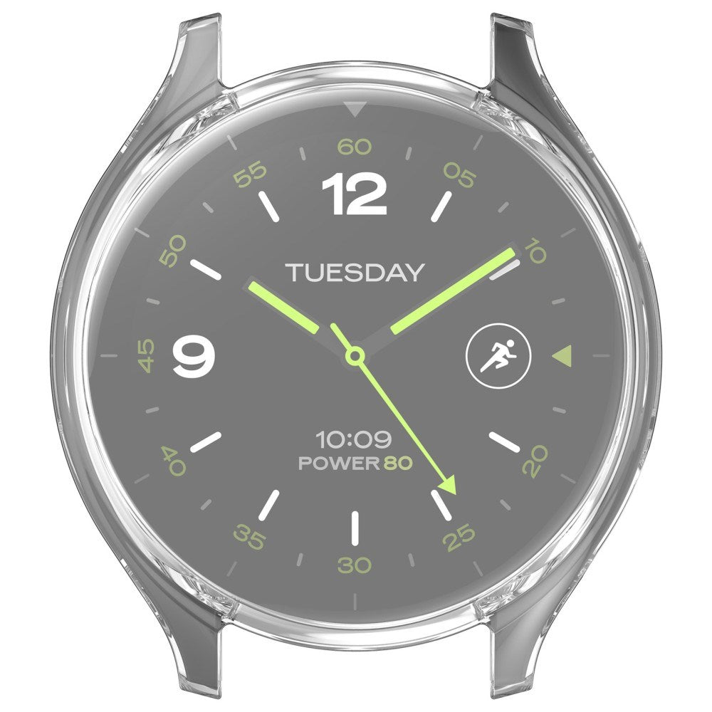 Xiaomi Watch 2 Flexibelt Plast Skal - Genomskinligt