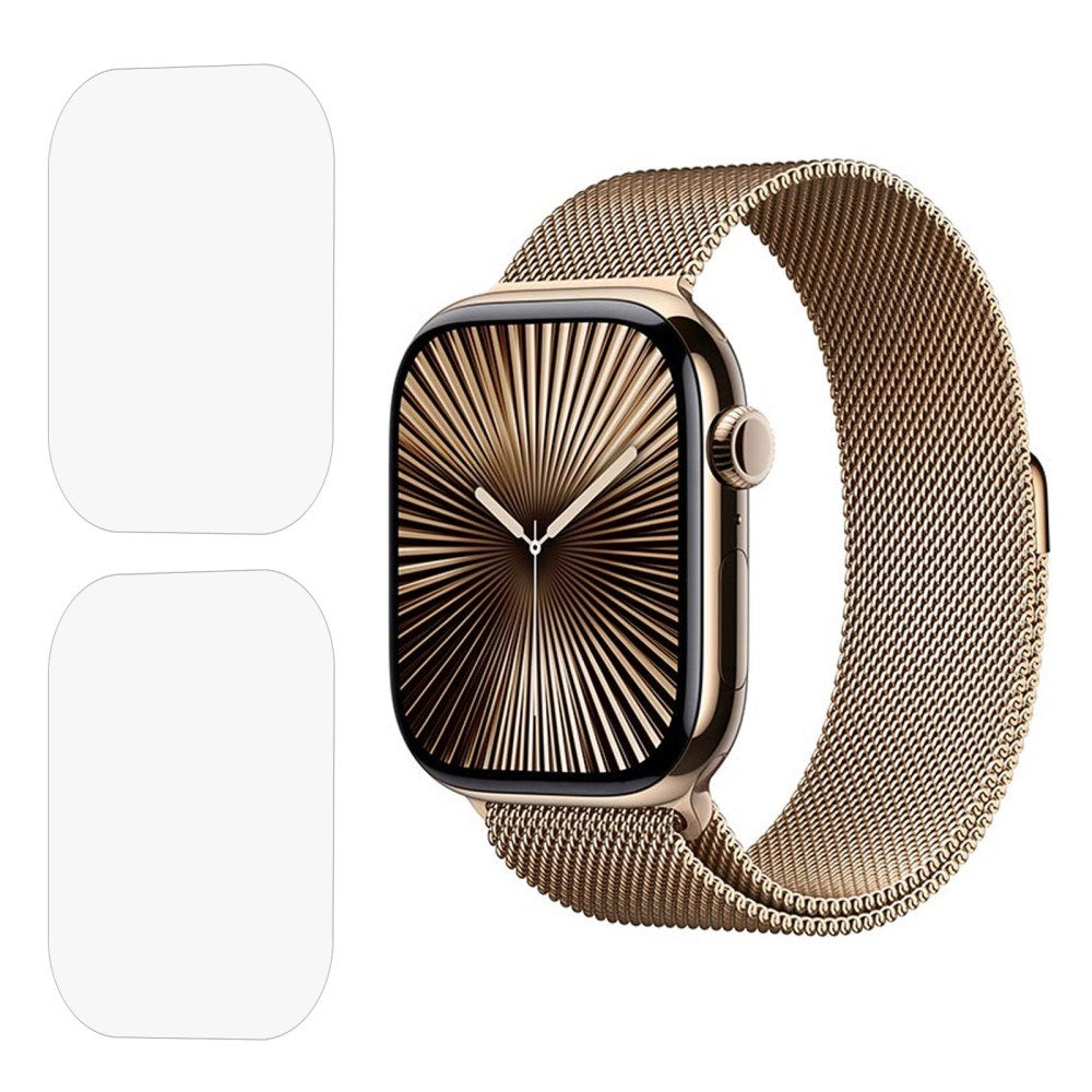 Apple Watch 10 (42mm) Skärmskyddsfilm - 2 St. - Genomskinlig