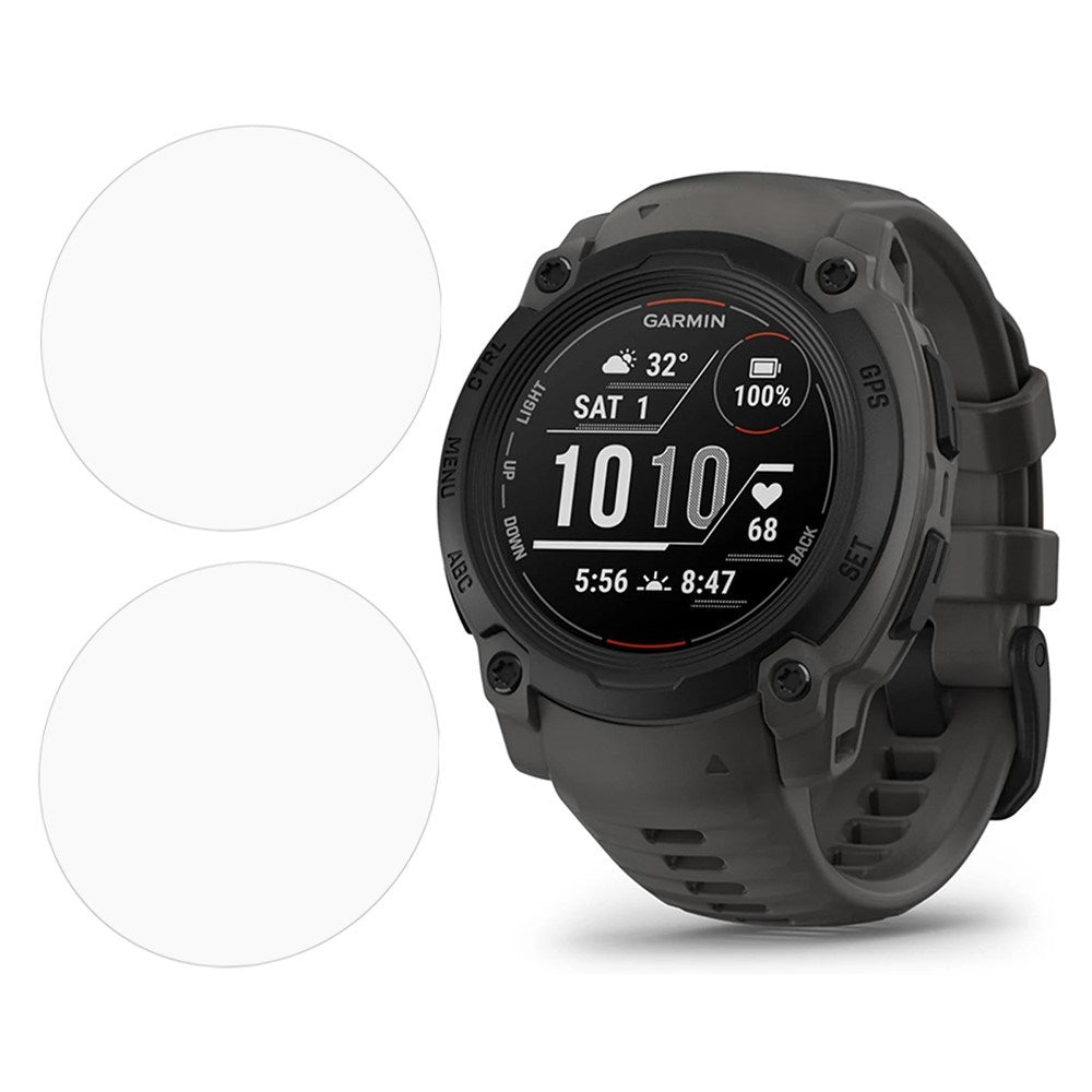 Garmin Instinct E (40mm) Skärmskydd - 2 St. - Genomskinlig