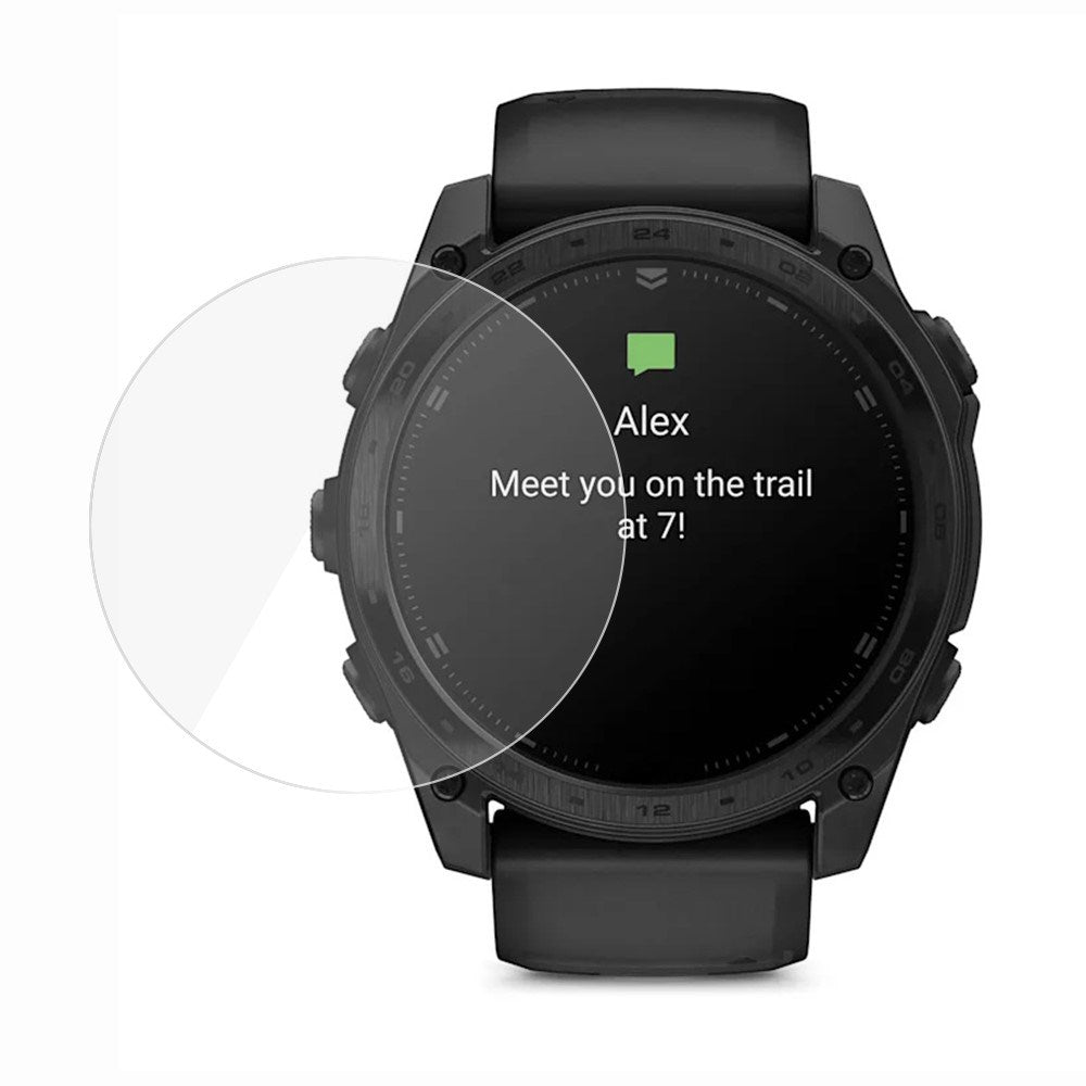 Garmin Tactix 8 AMOLED (47mm) Härdat Glas Skärmskydd - Genomskinlig