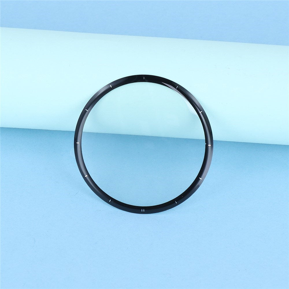 Huawei Watch 5 (46mm) Skärmskyddsfilm – 2 st – Genomskinlig / Svart Kant