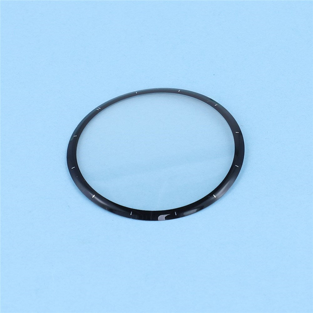 Huawei Watch 5 (46mm) Skärmskyddsfilm – 2 st – Genomskinlig / Svart Kant