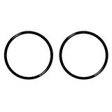 Huawei Watch 5 (42mm) Skärmskyddsfilm – 2 st – Genomskinlig / Svart Kant