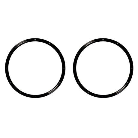 Huawei Watch 5 (42mm) Skärmskyddsfilm – 2 st – Genomskinlig / Svart Kant