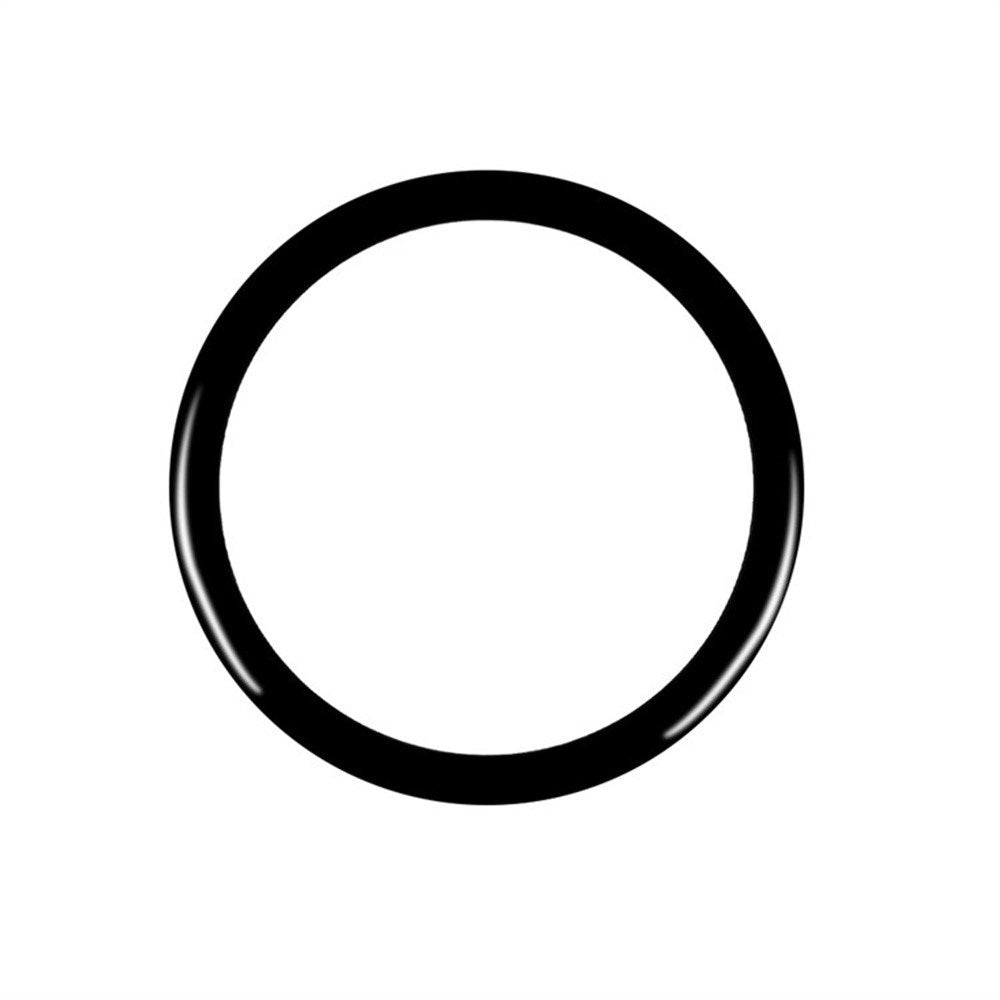 Samsung Galaxy Watch 8 (40mm) Plastskärmskydd - Genomskinlig / Svart Kant