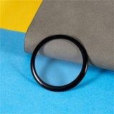 Samsung Galaxy Watch 8 (44mm) Plastskärmskydd - Genomskinlig / Svart Kant