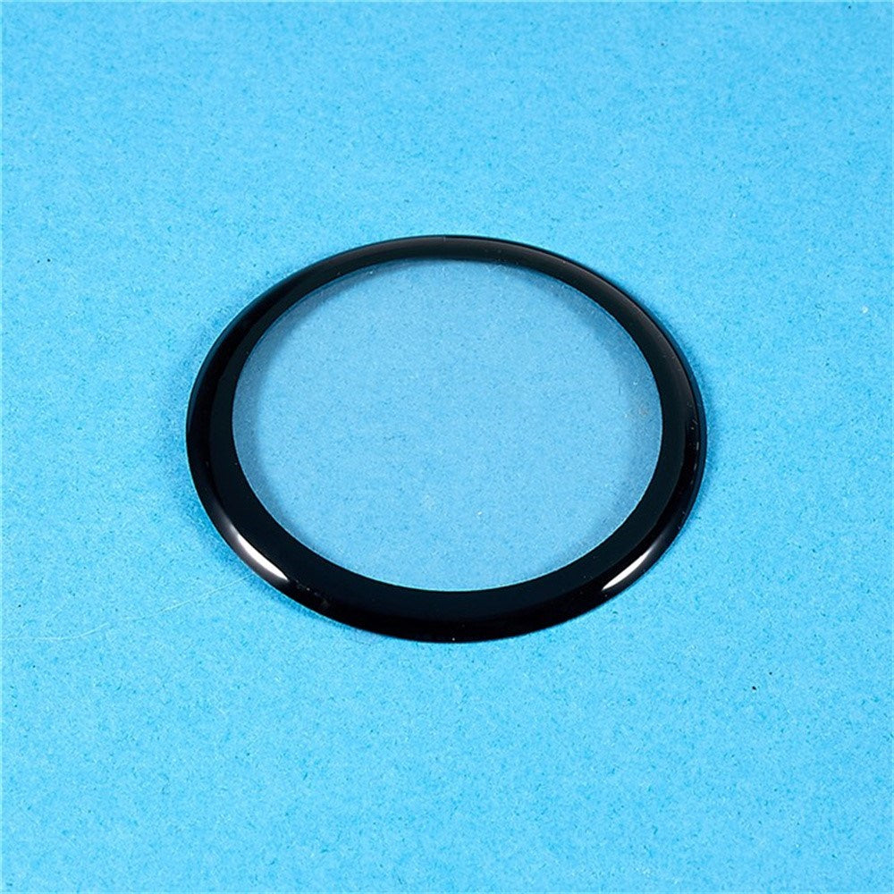 Samsung Galaxy Watch 8 (44mm) Plastskärmskydd - Genomskinlig / Svart Kant