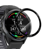 NORTHJO Garmin Forerunner 970 Skärmskydd - Genomskinlig / Svart Kant