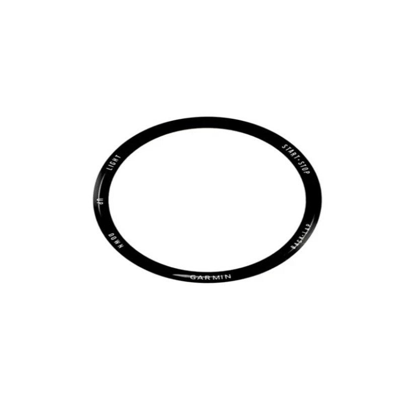 Garmin Forerunner 970 Skärmskydd - Genomskinlig / Svart Kant