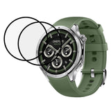 OnePlus Watch 3 (46mm) Skärmskydd - 2 st. - Genomskinlig / Svart Kant